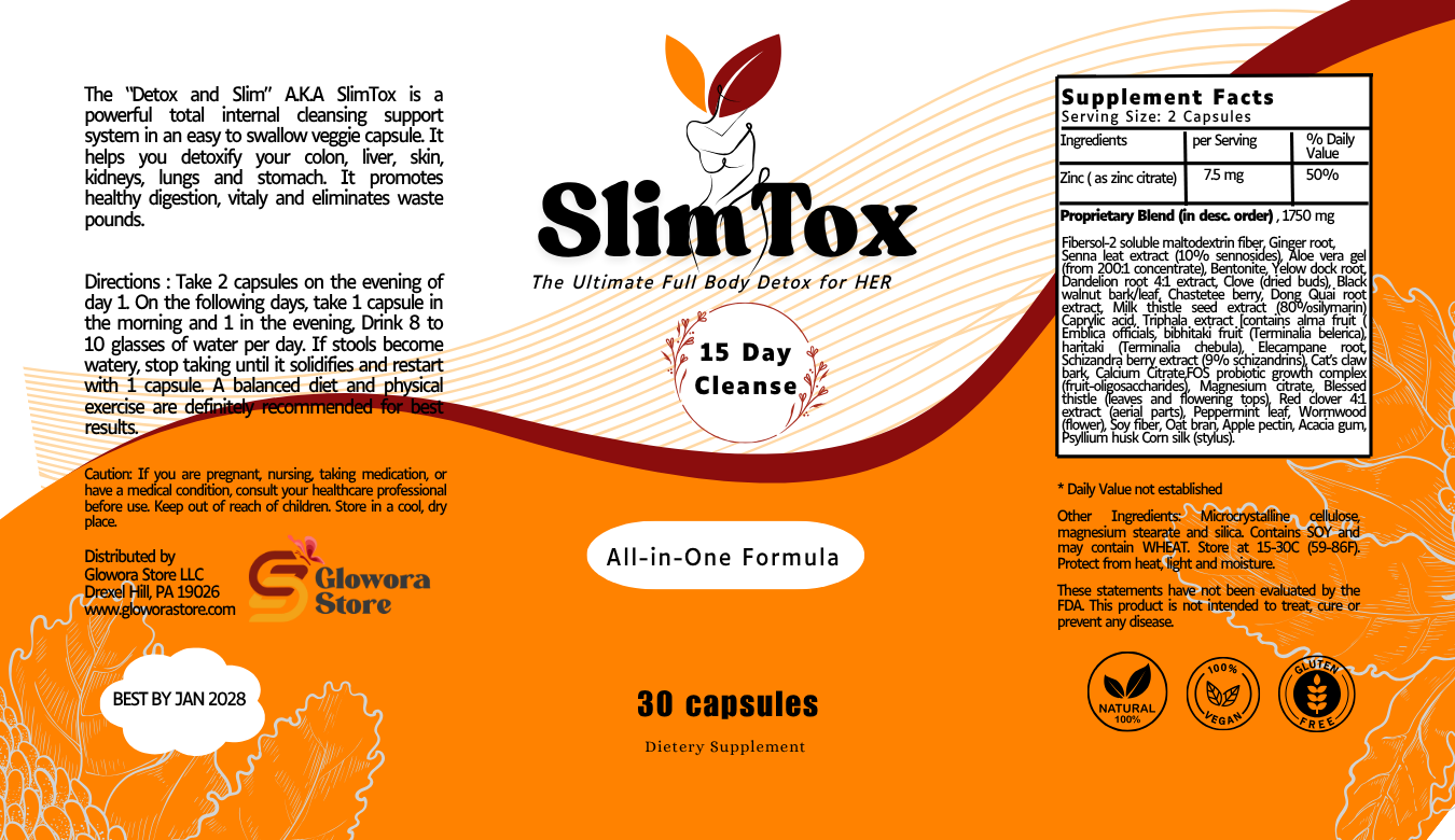 SlimTox The Ultimate Full Body Detox for HER